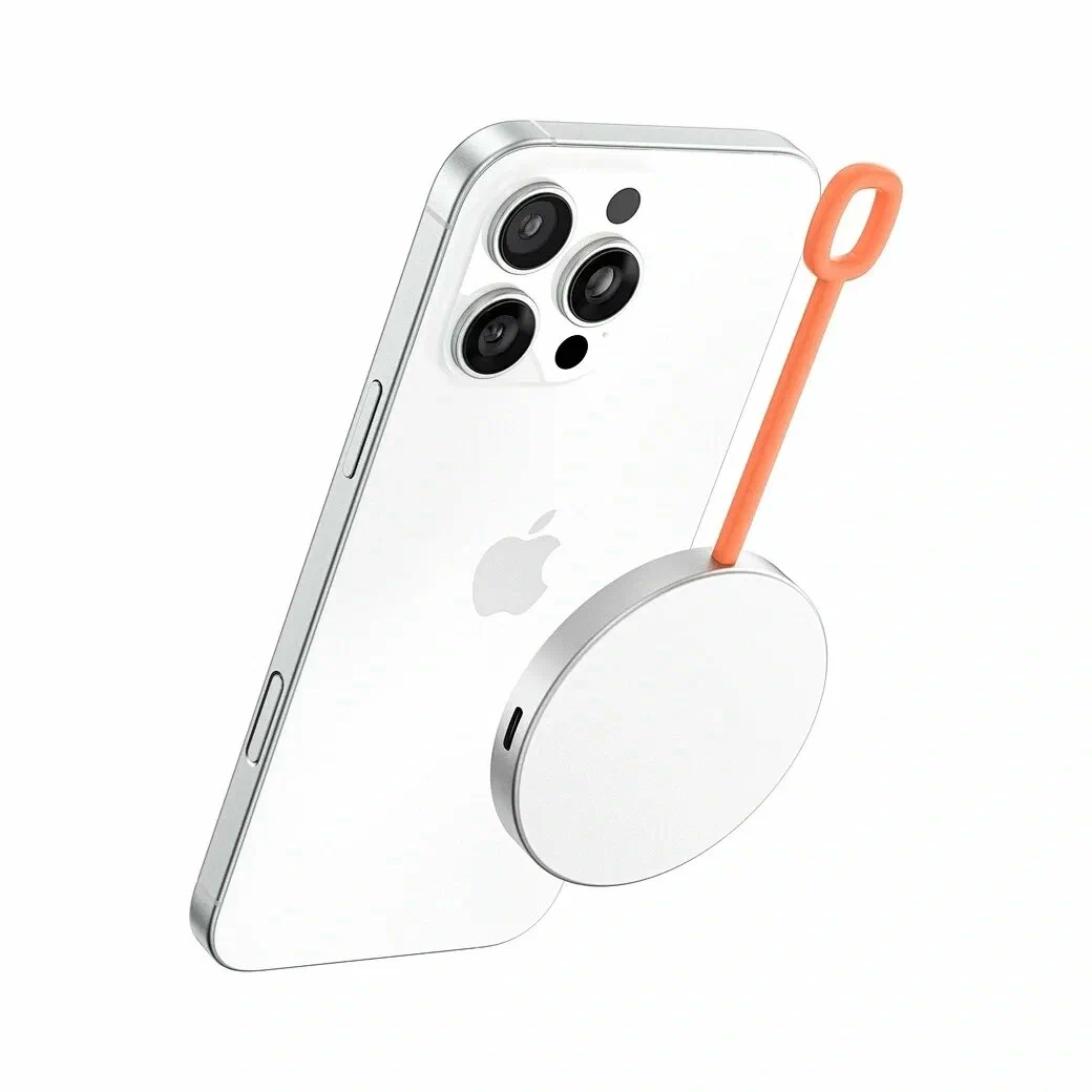 фото Беспроводное зарядное устройство WIWU 3в1 Wireless Charge 15W (Wi-W037) (белый)