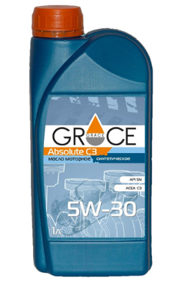 Синтетическое моторное масло GRACE Lubricants Absolute C3 5W-30, 1 л