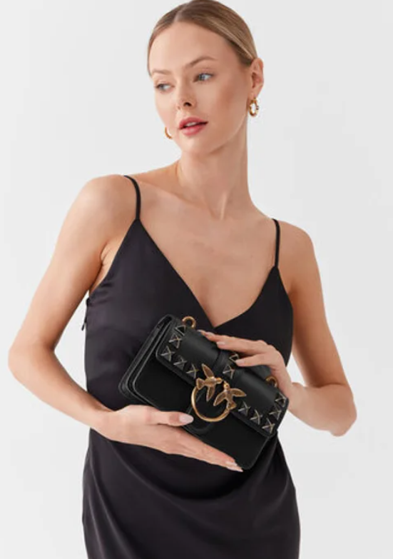 Сумка PINKO Love One Mini CL PE 23 PLTT (100059A0NF) (Black)