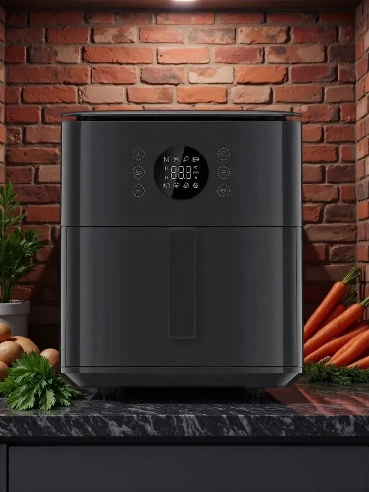 Аэрогриль Xiaomi Mi Smart Air Fryer 6.5л (MAF-W6501) (BHR083NEU) (черный)