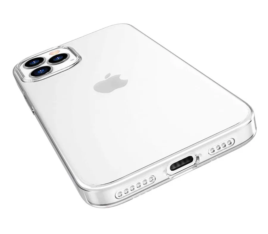 фото Чехол-накладка Hoco Light Series TPU для iPhone 12 Pro Max силиконовый (прозрачный)