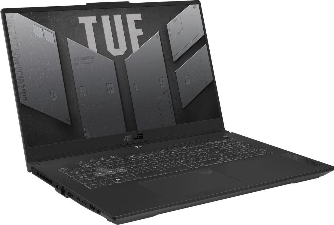 Ноутбук ASUS TUF Gaming FA707NUQ-HX010 (17.3" IPS, AMD Ryzen 7 170, 16Gb, 512Gb SSD, NVIDIA GeForce RTX 4050 6Gb, noOS) (Черный) — фото 8