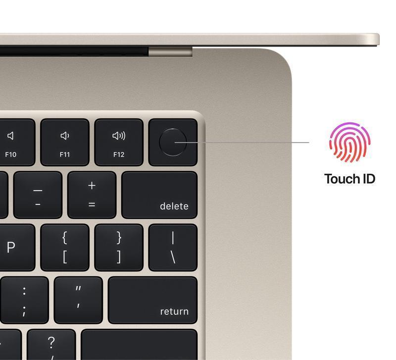 Apple MacBook Air 15 2025 M4 16/512Gb (Starlight) (MW1K3) — фото 6
