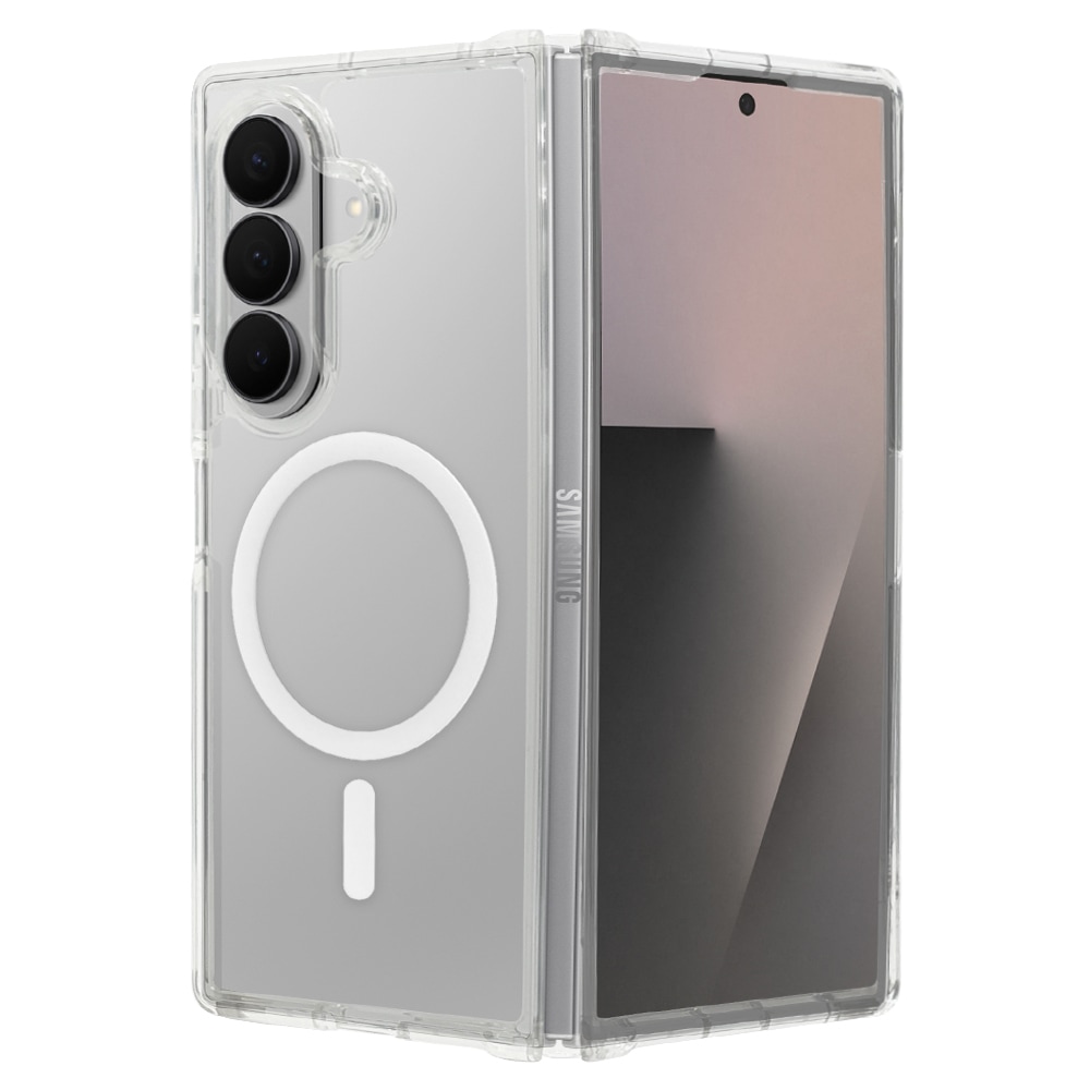 Чехол-накладка Keephone X-Crystal MagSafe для Samsung Galaxy Z Fold7 пластиковый (прозрачный)