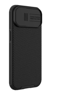 фото Чехол-накладка Nillkin CamShield Pro для iPhone 16 Plus пластиковый (черный)