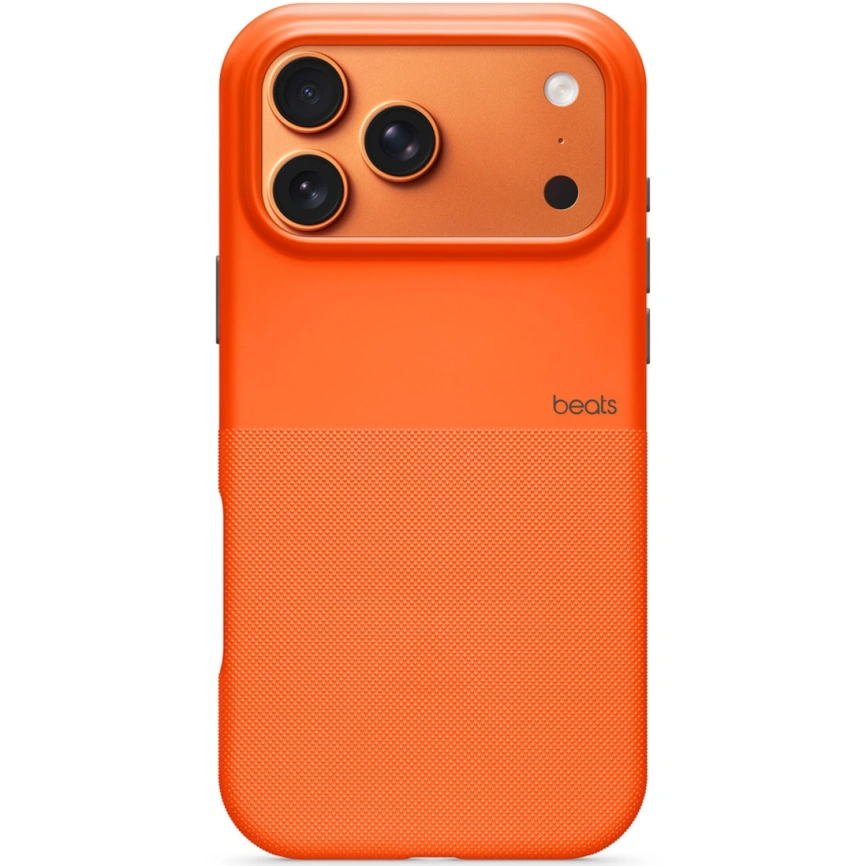 фото Чехол-накладка Beats Rugged Case with MagSafe/Camera Control для iPhone 17 Pro (оранжевый)