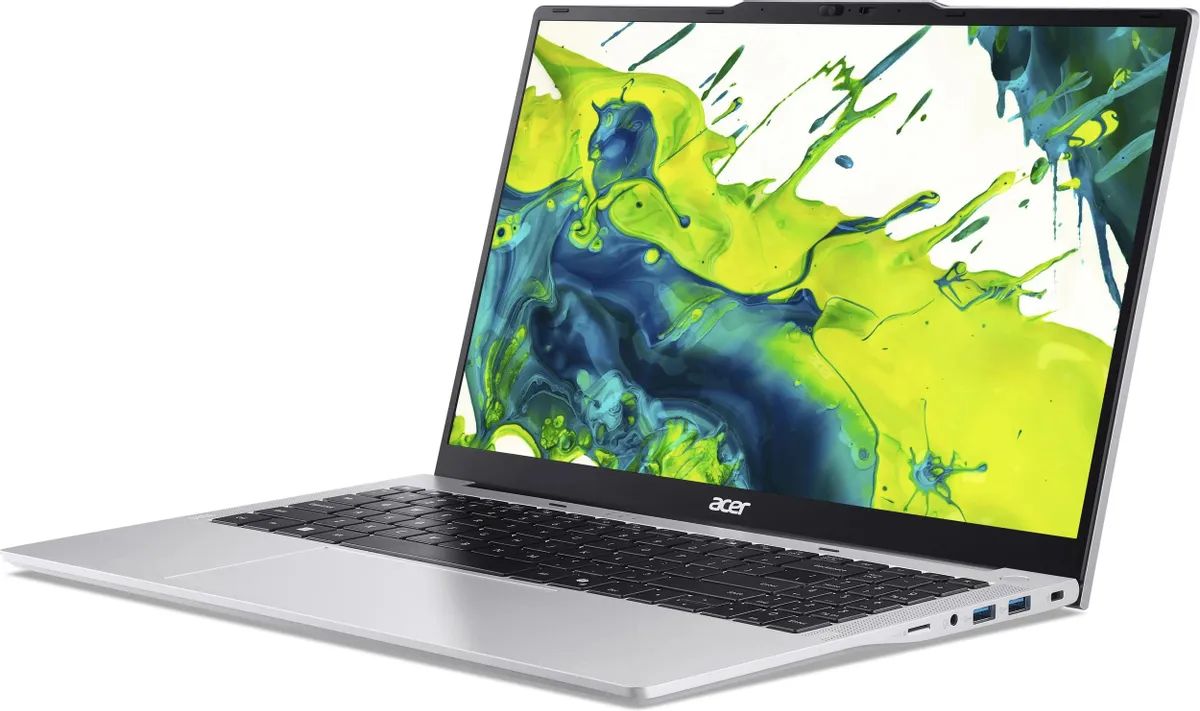Ноутбук Acer Aspire Lite 15 (15.6" IPS, Intel Core i7-13620H, 16Gb, 512Gb SSD, Intel Iris Xe, DOS) (Серебристый) — фото 4