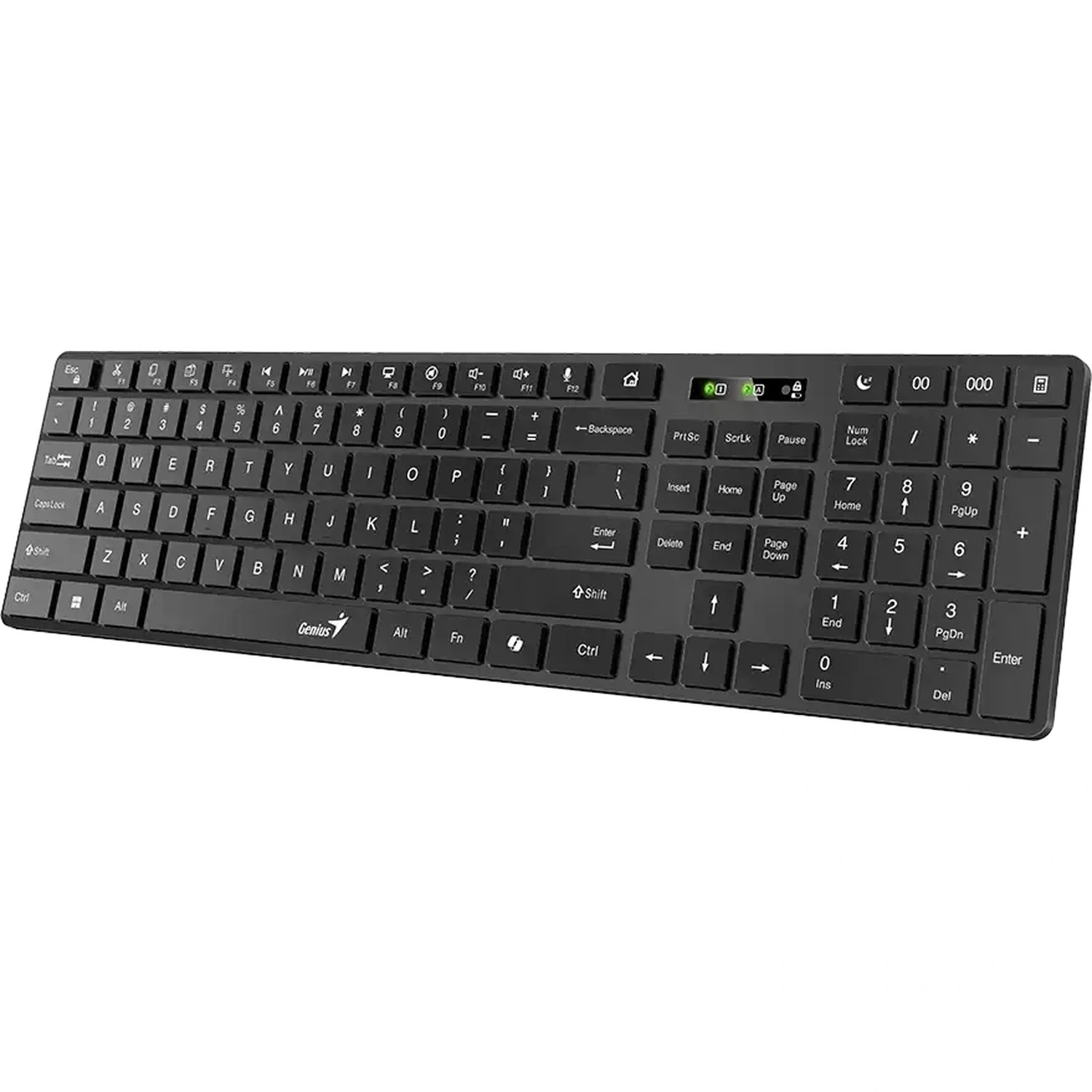 фото Клавиатура Genius Slimstar 7250BT, беспроводная (радио + Bluetooth), чёрный