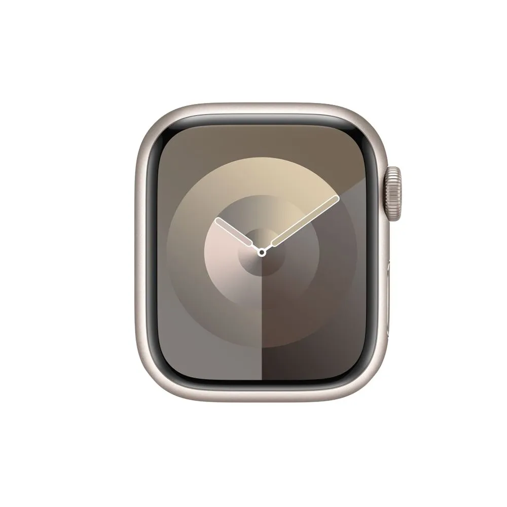 Apple Watch Series 9 41mm (GPS) Starlight Aluminum Case with Starlight Sport Band (M/L) (MR8U3/MR9K3)