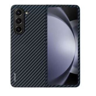 фото Чехол-накладка PiBlue Flagship Case для Samsung Galaxy Z Fold 6 (карбоновый в полоску черно-серый)