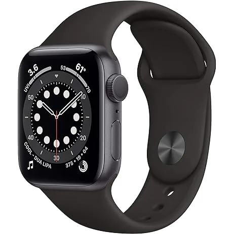 Apple Watch SE 40mm Space Gray Aluminum Case with Black Sand Sport Band Б/У (Нормальное состояние)