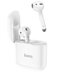 фото Беспроводные Bluetooth cтерео-наушники Hoco EW06 True Wireless (White) 