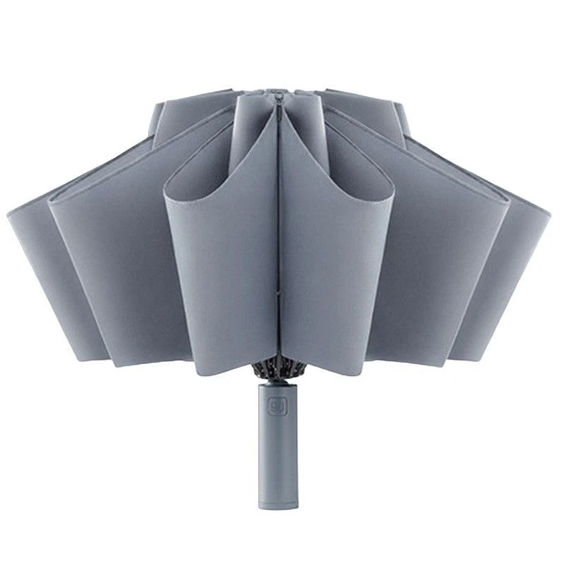 Зонт Xiaomi 90 Points NINETYGO Automatic Reverse Lighting Umbrella с фонариком (серый)