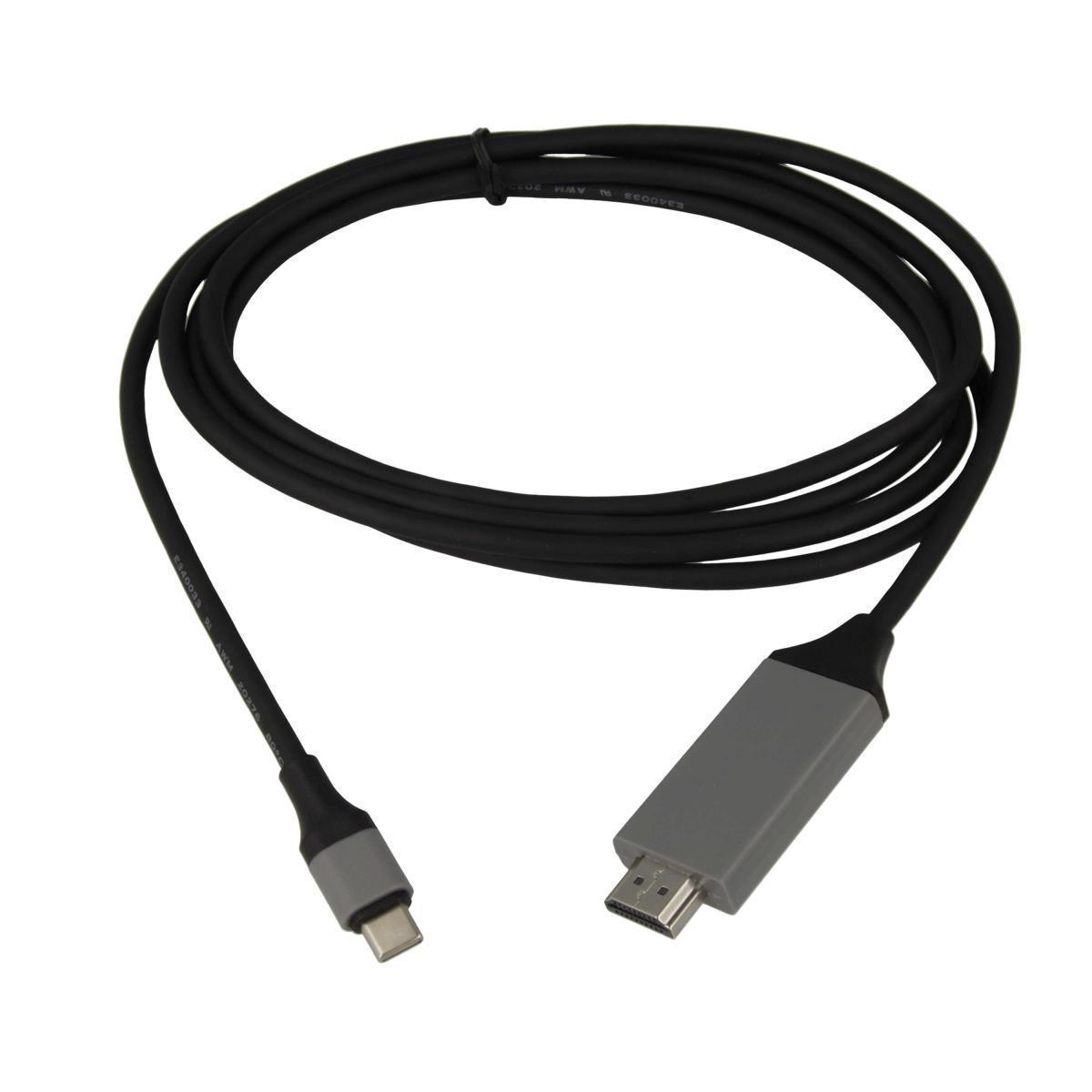 фото Кабель Devia Gracious USB Lightning to Type-C 100 см (Grey) (003011)