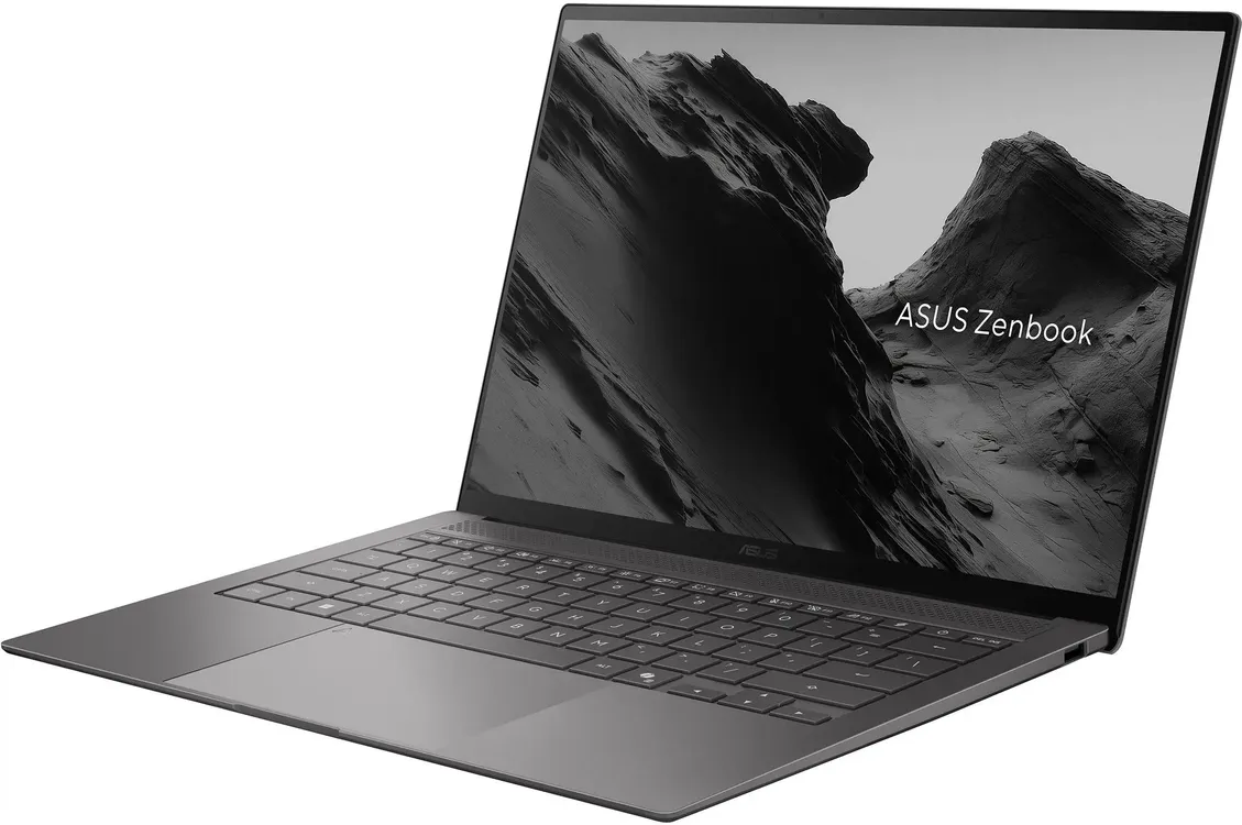Ноутбук ASUS Zenbook S14 OLED UX5406AA-SW046W (14" OLED, Intel Core Ultra 9 386H, 32Gb, 1Tb SSD, Intel Graphics, Windows 11 Home) (Серый) — фото 5