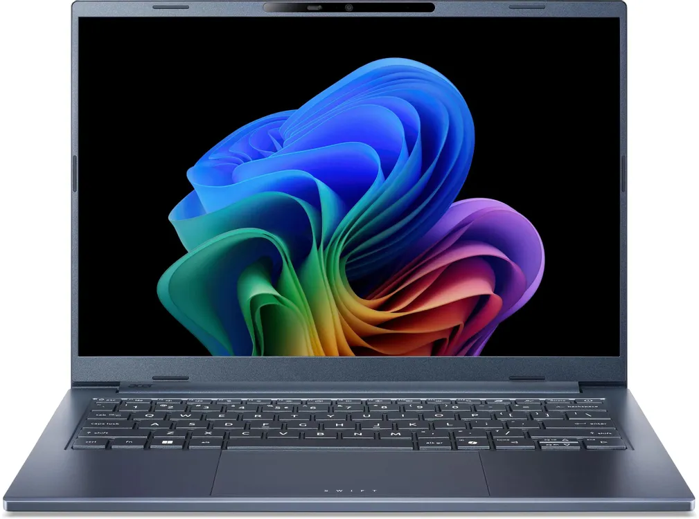 Ноутбук Acer Swift Go 14 AI SFG14-75-58NB (14" WUXGA OLED, Intel Core Ultra 5 226V, 16Gb, 1Tb SSD, noOS) (Синий)