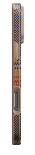 фото Чехол PITAKA Military-Grade MagEZ Pro 4 для iPhone 16 Pro Max карбоновый (арамид) Sunset