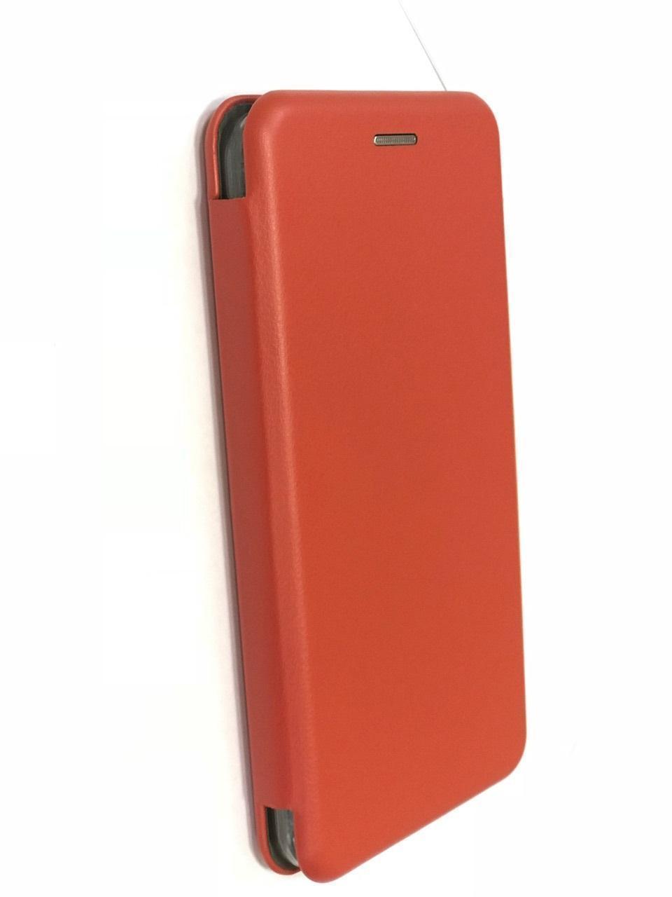 фото Чехол-книжка Flip Case для Xiaomi Redmi 5A искусственная кожа, силикон (красный)