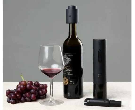 Винный набор аксессуаров Xiaomi Huo Hou Electric Wine Opener Deluxe (HU0090) (черный)