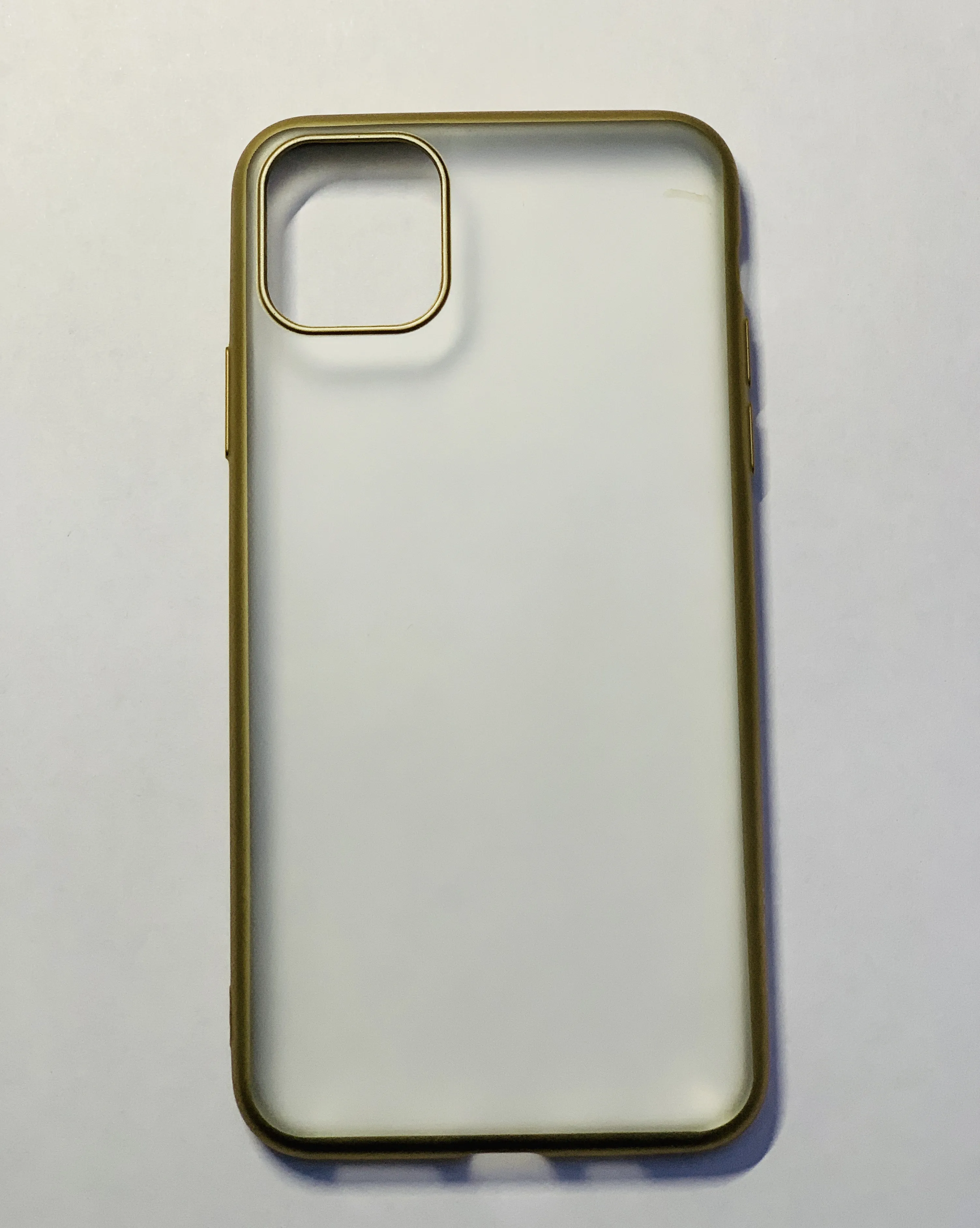 фото Чехол-накладка FaisON Stylish Series для Apple iPhone 11 Pro Max силиконовый (золотой)