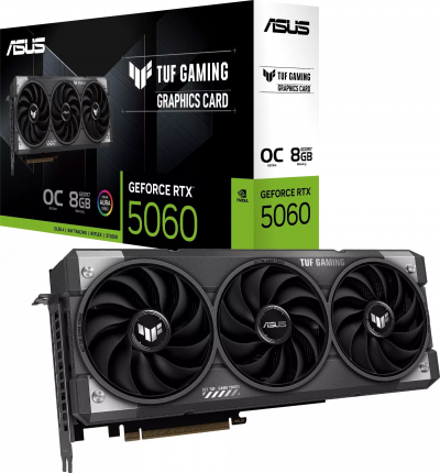 ASUS RTX 5060 8 ГБ TUF GAMING OC — обзор и характеристики | Device365 — Device365