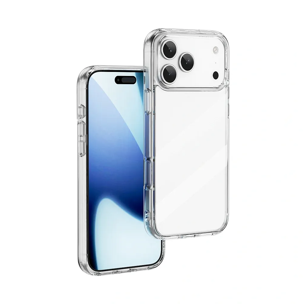 фото Чехол-накладка Kzdoo Guardian Case для iPhone 17 Pro пластиковый (прозрачный)