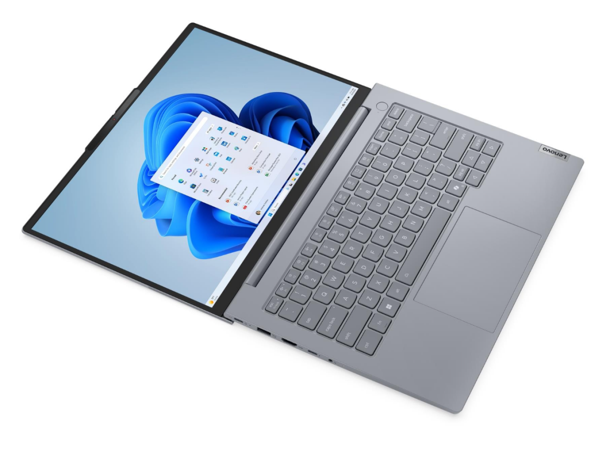 Ноутбук LENOVO ThinkBook 14 G8 IRL (IPS, WUXGA, Core 5 210H, 16Gb, 512Gb SSD, VGA int, FP, noOS) (Серый) — фото 5