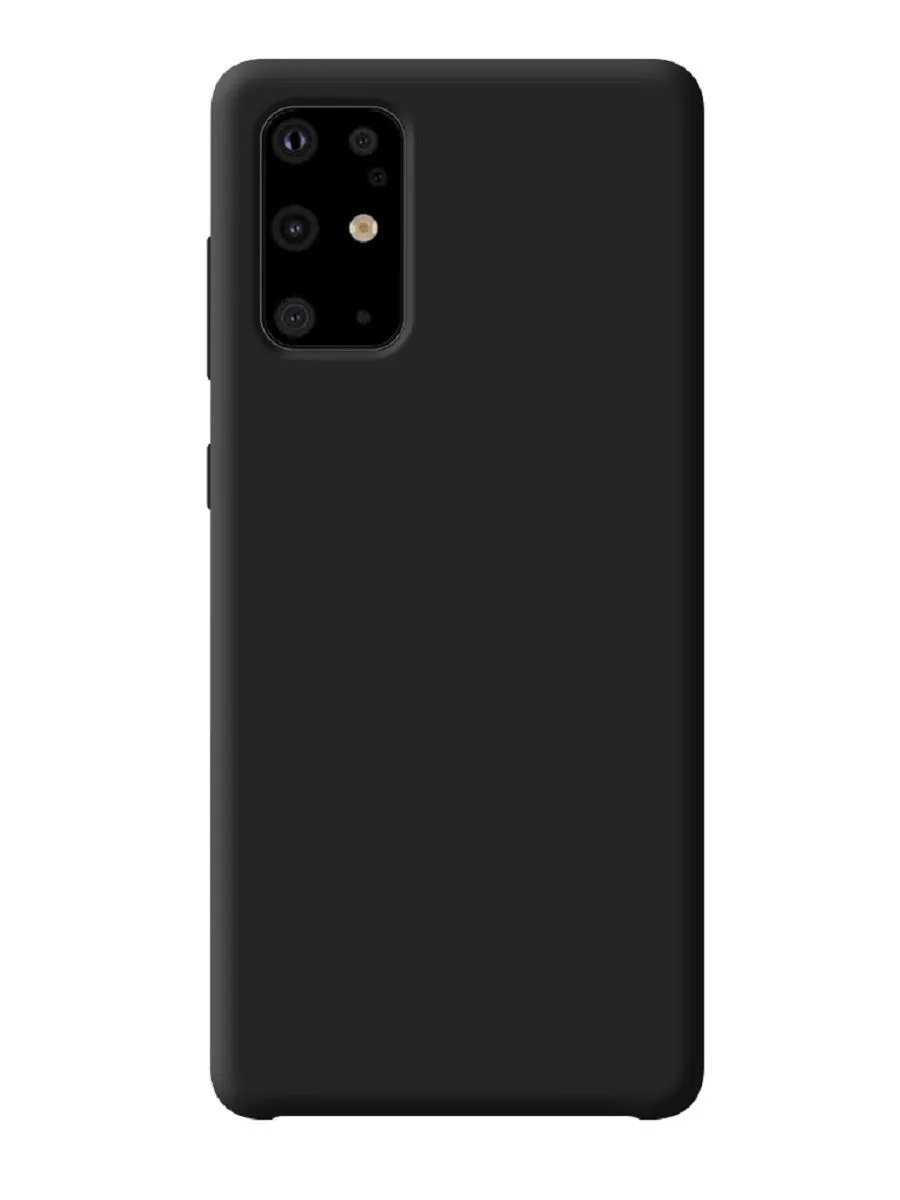 фото Чехол-накладка для Samsung Galaxy S20 Pius силикон  (черный)
