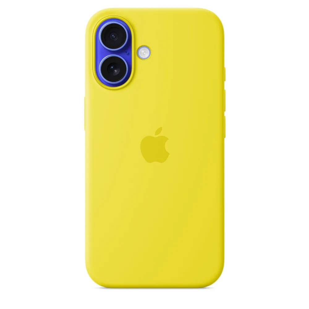 фото Чехол-накладка Silicone Case with MagSafe для iPhone 16 (Star Fruit)