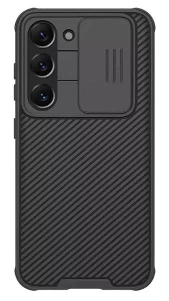 Чехол-накладка Nillkin CamShield Pro для Samsung Galaxy S24 пластиковый (черный)