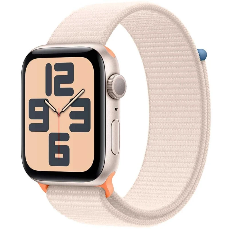 Apple Watch SE Gen 2 40mm (GPS) Starlight Aluminum Case with Starlight Sport Band (S/M) (MNT33/MR9U3) — фото 8