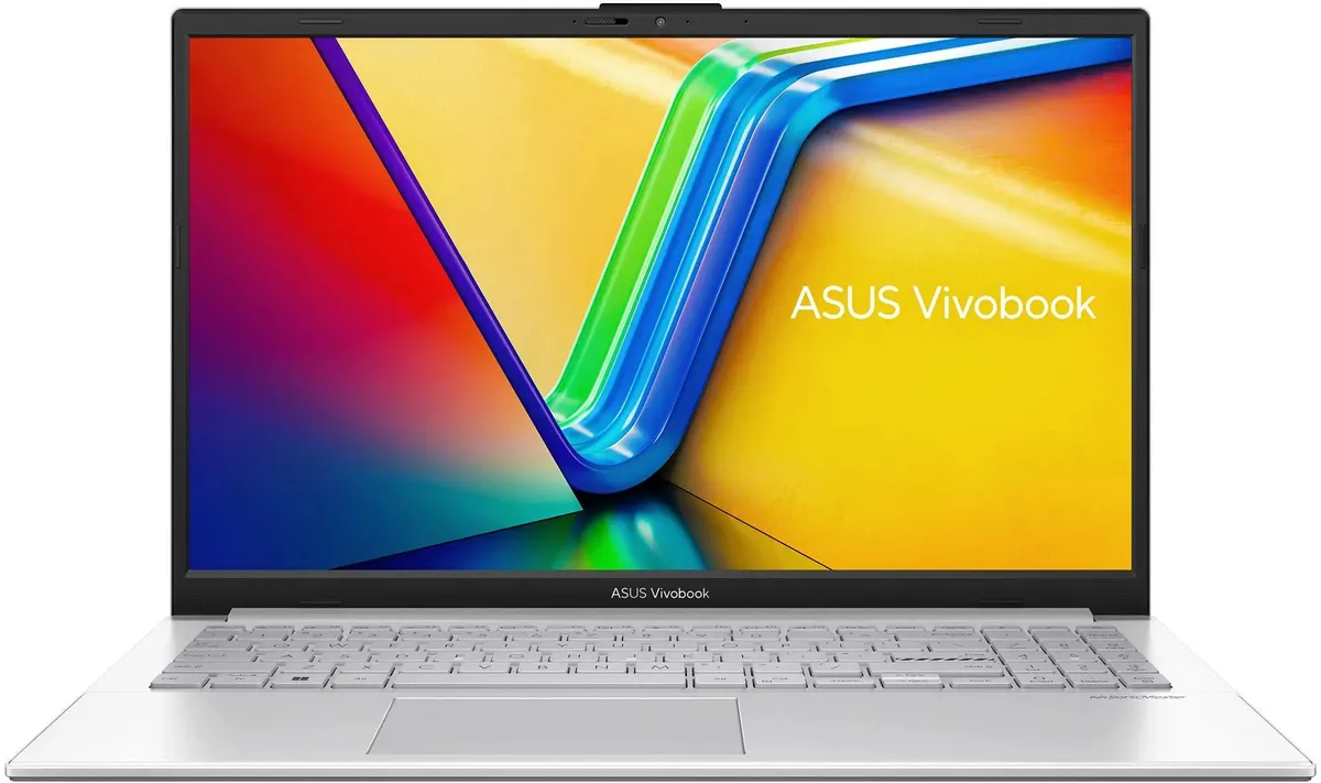 Ноутбук ASUS Vivobook Go 15 E1504FA-BQ4328 (15.6" IPS, AMD Ryzen 5 40, 16Gb, 512Gb SSD, AMD Radeon 610M, noOS) (Серебристый)