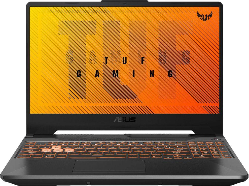 Ноутбук ASUS TUF Gaming FA506NCQ-HN031 (15.6" IPS, AMD Ryzen 7 170, 16Gb, 512Gb SSD, NVIDIA GeForce RTX 3050 4Gb, noOS) (Черный)