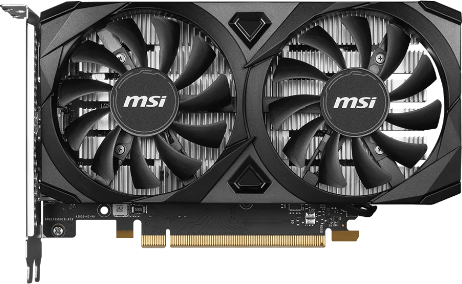 Видеокарта MSI (RTX 3050 VENTUS 2X E 6G OC) GeForce RTX 3050 6GB VENTUS 2X E OC