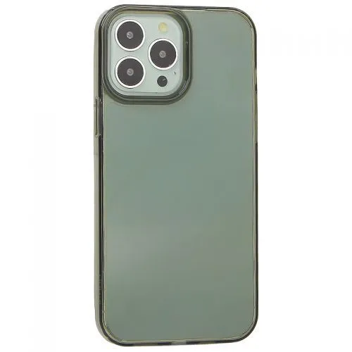 фото Чехол-накладка Kzdoo Guardian Case для iPhone 14 силиконовый (прозрачно-черный)