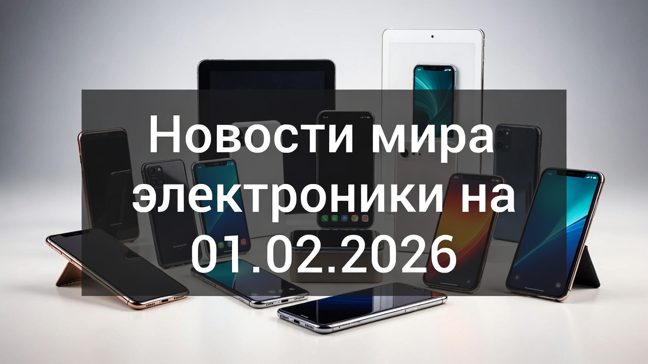 Новости мира электроники на 1 февраля 2026 года