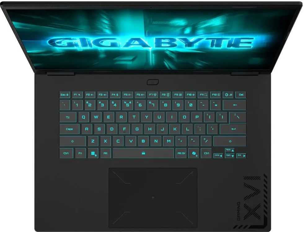 Ноутбук Gigabyte Gaming A16 GA63H черный (16", IPS, 1920×1200, AMD Ryzen AI 7 260, 16 ГБ, SSD 1 ТБ, NVIDIA GeForce RTX 5060 8 ГБ, без ОС) — фото 3