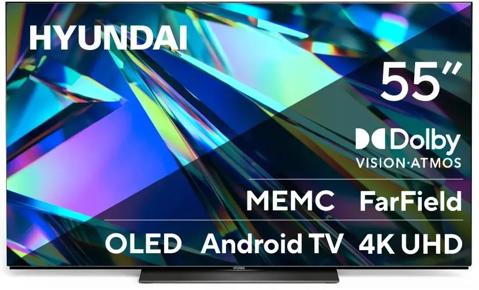 Телевизор Hyundai H-LED55OBU7700, 55", OLED 4K UHD, 120 Гц, Smart TV — фото 6