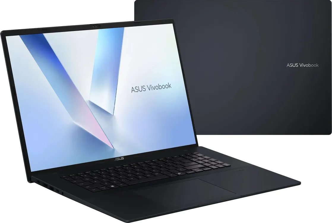 Ноутбук ASUS Vivobook 18 M1807HA-S8160 (18" WUXGA IPS, AMD Ryzen 7 260, 16Gb, 512Gb SSD, AMD Radeon 780M, noOS) (Синий) — фото 2