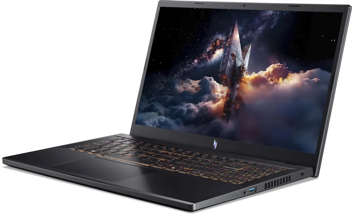 Ноутбук Acer NITRO V15 (15.6" IPS, Intel Core i9 13900H, 16Gb, 512Gb SSD, NVIDIA GeForce RTX 5060 8Gb, noOS) (Черный) — фото 5