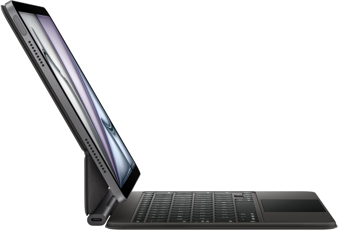 фото Клавиатура Apple Magic Keyboard with Trackpad для iPad Air 11 (2024/2025) русская раскладка (черный) (MGYX4)