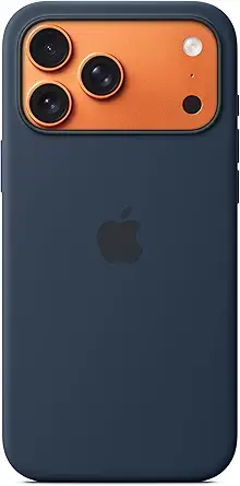 Чехол-накладка Silicone Case with MagSafe/Camera Control для iPhone 17 Pro Max (Midnight)