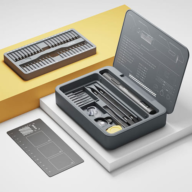 Электрическая отвертка Xiaomi DUKA Е3 Electric Screwdriver Set 95 в 1 (черный)