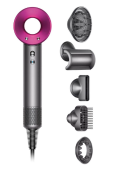 Фен Dyson Supersonic HD07 (Nickel/Fuchsia) (386735-01)