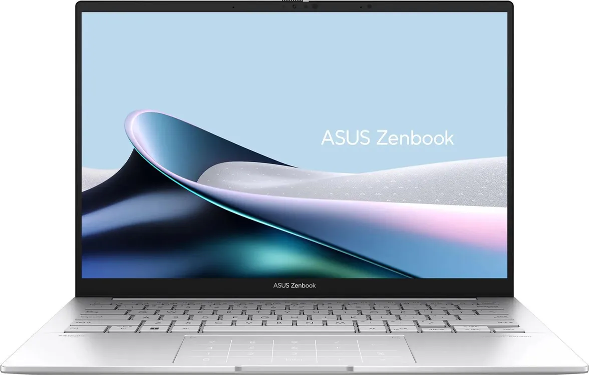Ноутбук ASUS Zenbook UX3405CA-ST1352 (14" OLED, Intel Core Ultra 7 255H, 32Gb, 512Gb SSD, Intel Arc, noOS) (Серебристый) — фото 2