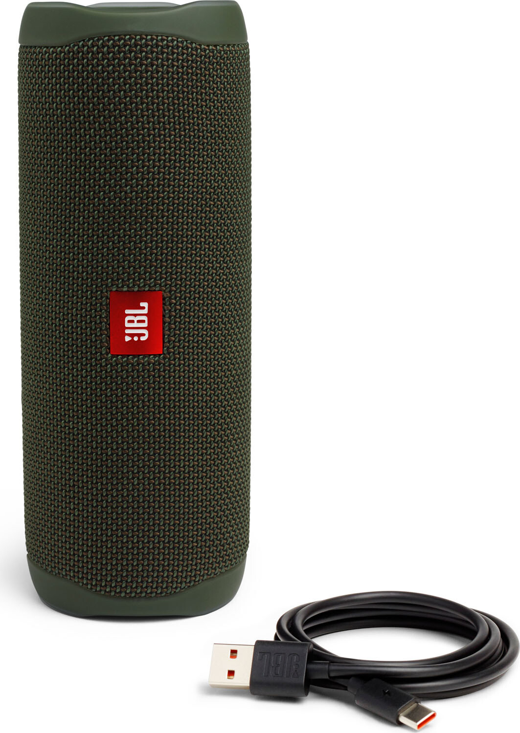 Bluetooth колонка портативная JBL Flip 5 (JBLFLIP5GREN) (Зеленый) Б/У