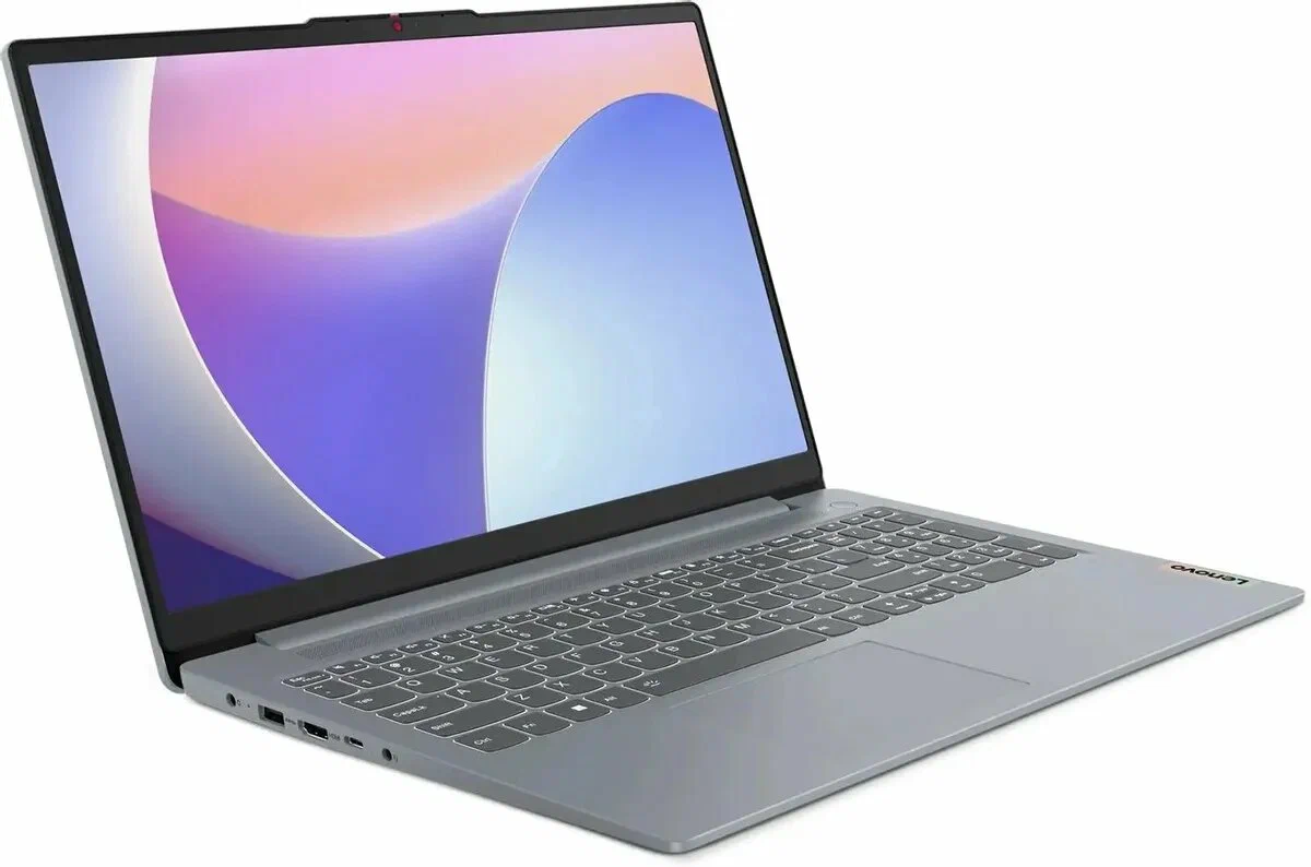 фото Ноутбук Lenovo IdeaPad Slim 3 15IRH8 83EM000CLK (Ryzen 5 13420H/8GB/512GB SSD/15.6"/1920x1080/UHD Graphics/No OS) Серый