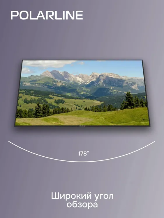 Телевизор Polarline 65PU51TC-SM, 65", LED 4K UHD, 60 Гц, Smart TV — фото 4
