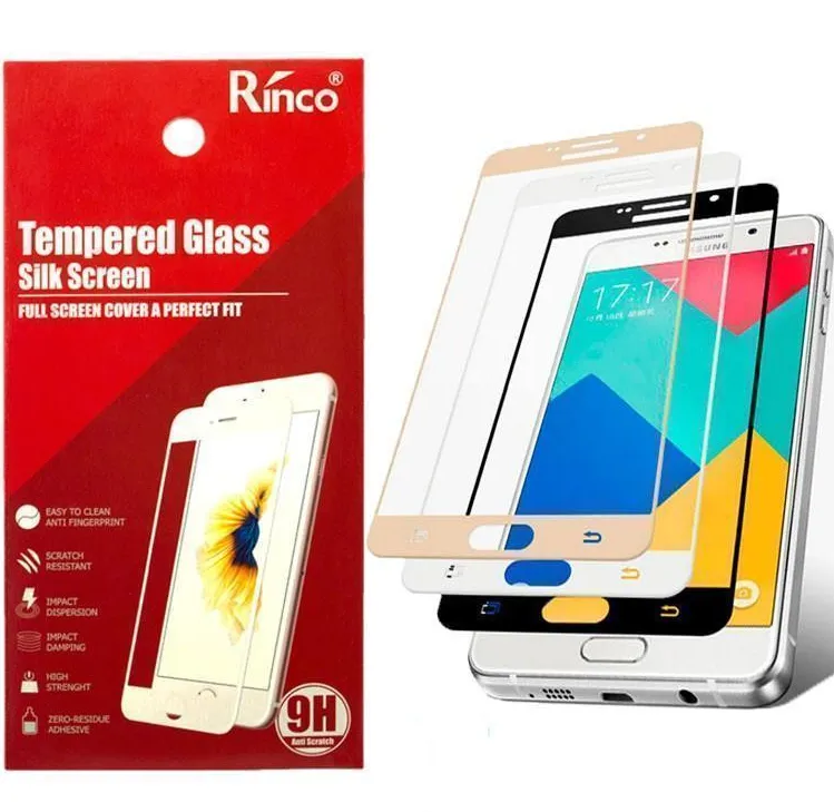 фото Защитное стекло Rinco (Full) Screen для Xiaomi Redmi 5A цветное (черная рамка)