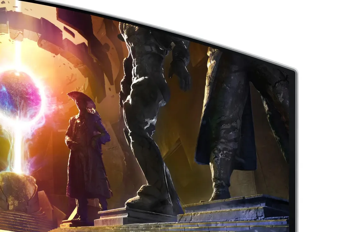 Монитор Samsung Odyssey G8 S34DG852SI, 34", OLED 3440×1440, 175 Гц, 0.03 мс, изогнутый — фото 4